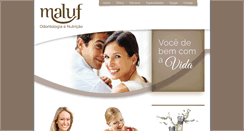 Desktop Screenshot of clinicamaluf.com